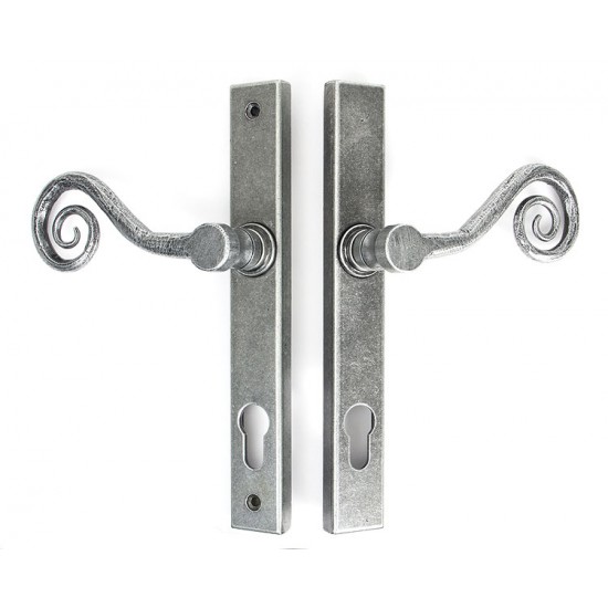 From the Anvil Monkey Tail Slimline Sprung Lever Espag. Lock Set