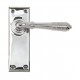 From the Anvil Reeded Lever Latch Set