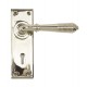 From the Anvil Reeded Lever Lock Set