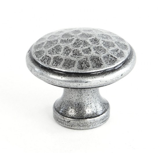 From the Anvil Beaten Cupboard Knob - Medium