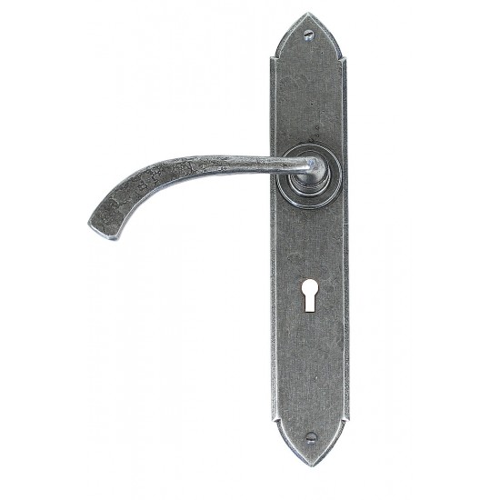 From the Anvil Gothic Curved Lever Lock Set