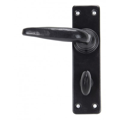 From the Anvil Smooth Lever Handle in Black