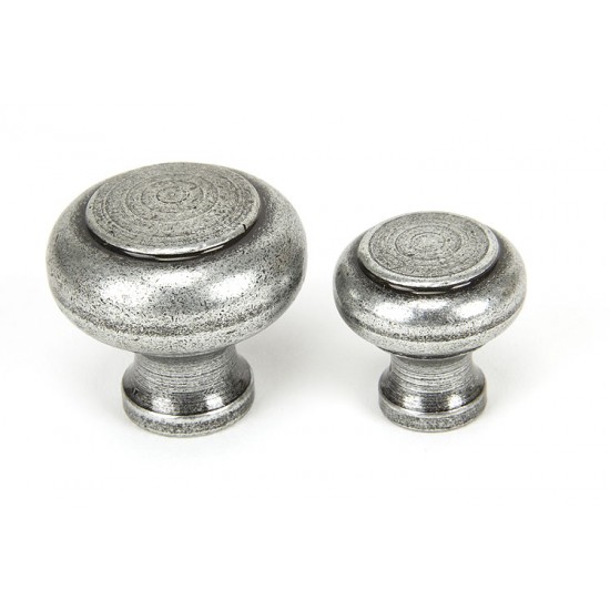 From the Anvil Regency Cupboard Knob in Pewter