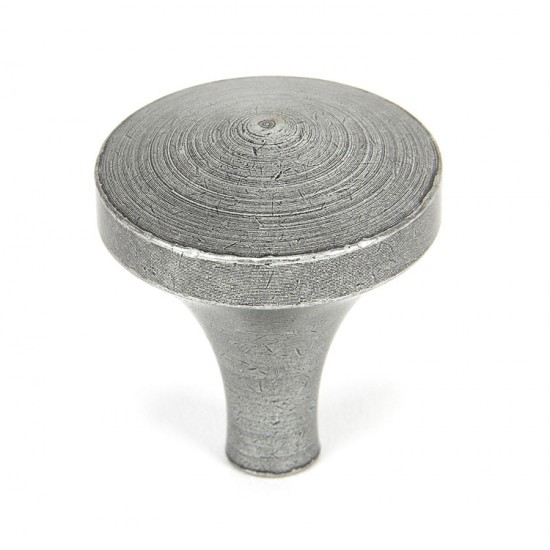 From the Anvil Shropshire Cupboard Knob in Pewter