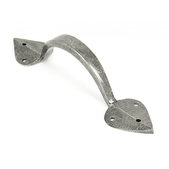 From the Anvil Shropshire D Pull Handle in Pewter