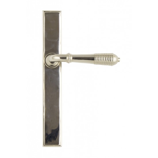 From the Anvil Reeded Slimline Sprung Lever Latch Set