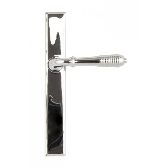 From the Anvil Reeded Slimline Sprung Lever Latch Set