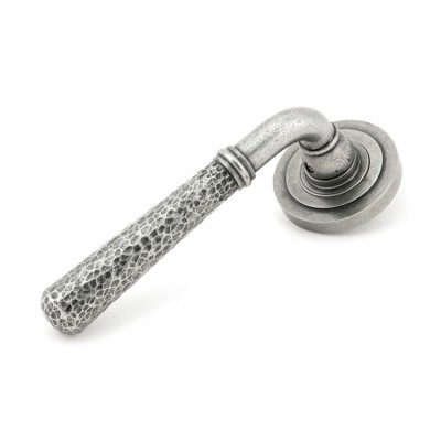 From the Anvil Hammered Newbury on Rose - Pewter (Un-Sprung)