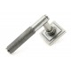 From the Anvil Pewter Brompton Lever on Square Rose (Sprung)