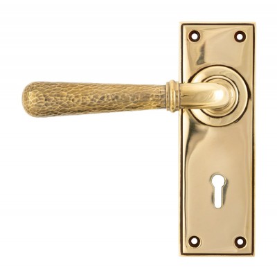 From the Anvil Hammered Newbury Lever Lock Set