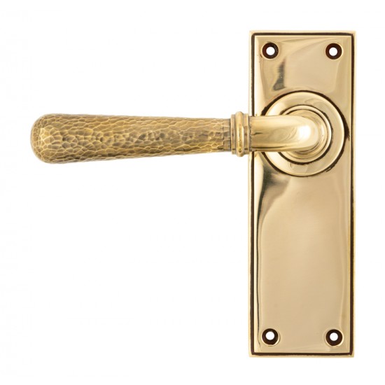 From the Anvil Hammered Newbury Lever Latch Set