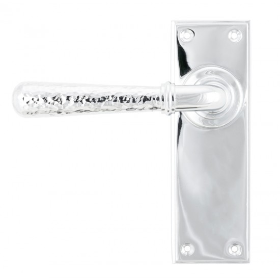 From the Anvil Hammered Newbury Lever Latch Set