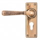 From the Anvil Hammered Newbury Lever Euro Lock Set