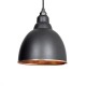 From the Anvil Brindley Pendant Hammered Copper Ceiling Light