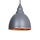 From the Anvil Brindley Pendant Hammered Copper Ceiling Light