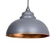 From the Anvil Harborne Pendant Hammered Copper Ceiling Light