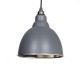 From the Anvil Brindley Pendant Smooth Nickel Ceiling Light