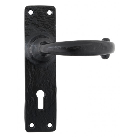 From the Anvil MF Lever Lock Set in Black