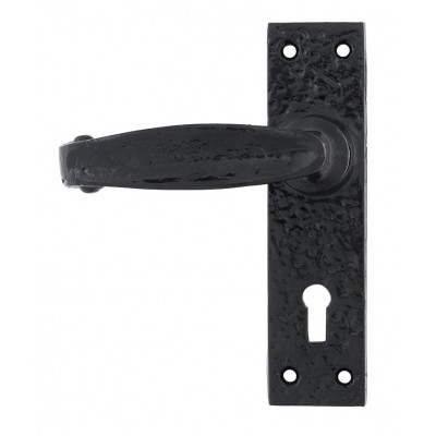 From the Anvil Lever Lock Set in Black