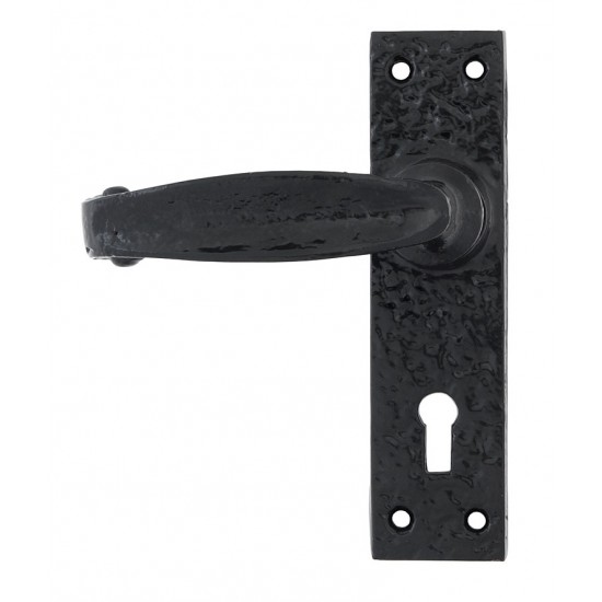 From the Anvil Lever Lock Set in Black