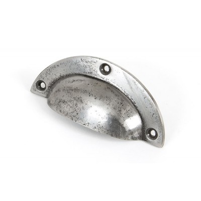 From the Anvil Blacksmith 4" Plain Drawer Pull Cup Handle