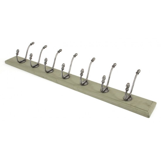 From the Anvil Farmhouse Hat & Coat Rack in Natural Smooth & Green