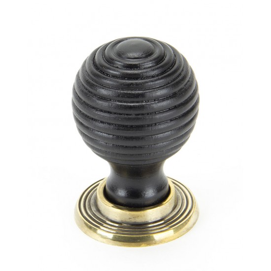 From the Anvil Wooden Beehive Cabinet Knob - Large