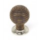 From the Anvil Wooden Beehive Cabinet Knob - Small