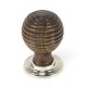 From the Anvil Wooden Beehive Cabinet Knob - Large