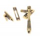 From the Anvil Reeded Fastener - Locking