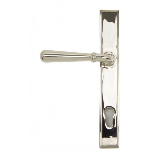 From the Anvil Newbury Slimline Sprung Lever Espag. Lock Set