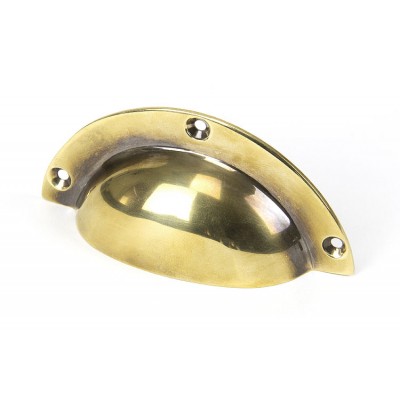 From the Anvil Period 4" Plain Drawer Pull Cup Handle