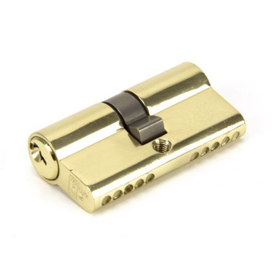 From the Anvil 5pin Euro Cylinder in Lacquered Brass - Keyed Alike