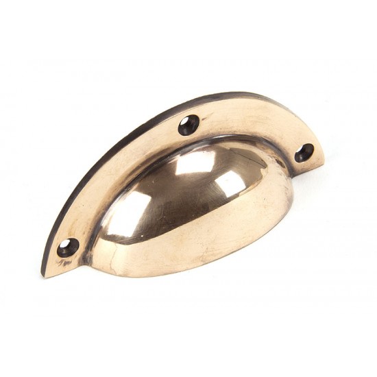 From the Anvil Period 4" Plain Drawer Pull Cup Handle