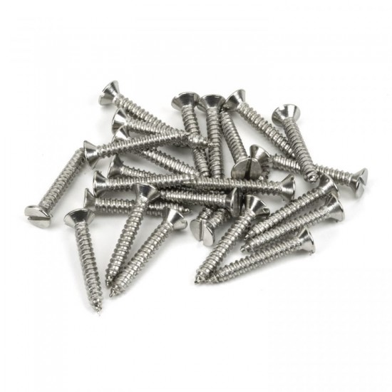 From the Anvil Stainless Steel 4x½" Countersunk Screws (25)