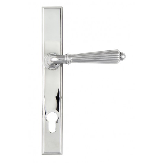 From the Anvil Hinton Slimline Sprung Lever Espag. Lock Set