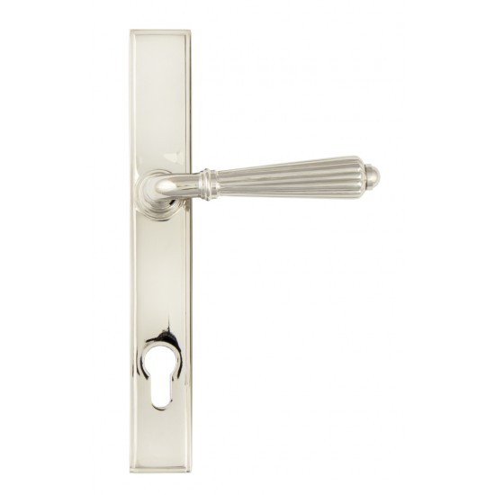 From the Anvil Hinton Slimline Sprung Lever Espag. Lock Set