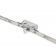 From the Anvil 3 Point Hook Linear Multipoint Door Lock in Stainless Steel