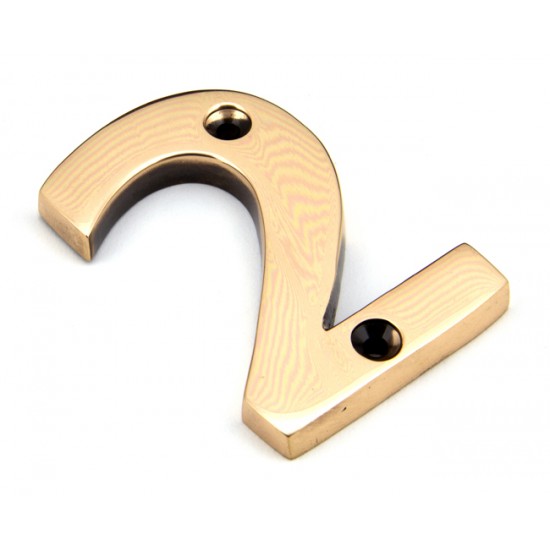 From the Anvil Numerals 0-9 in Polished Bronze