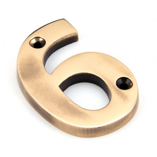 From the Anvil Numerals 0-9 in Polished Bronze