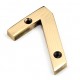 From the Anvil Numerals 0-9 in Polished Bronze