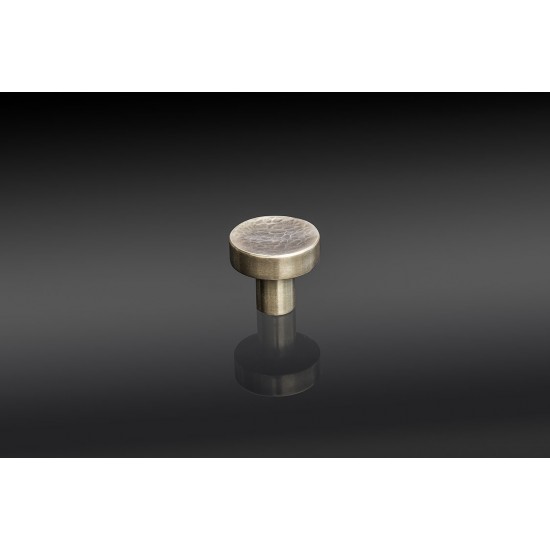 Round Flat Concave Cabinet Knob