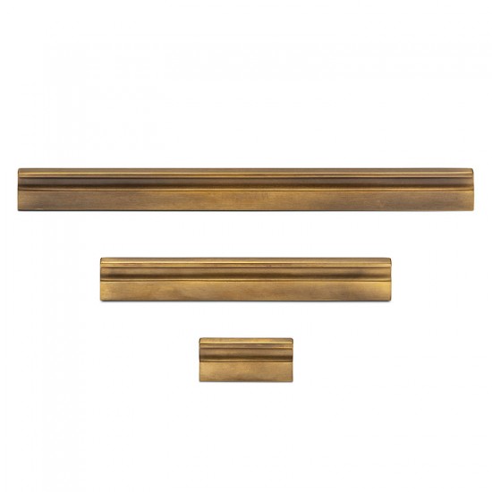 Henry Blake Hardware Flat Bar Grooved Cabinet Pull