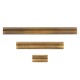 Henry Blake Hardware Flat Bar Grooved Cabinet Pull