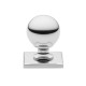 Cabinet Knob on Square Backplate