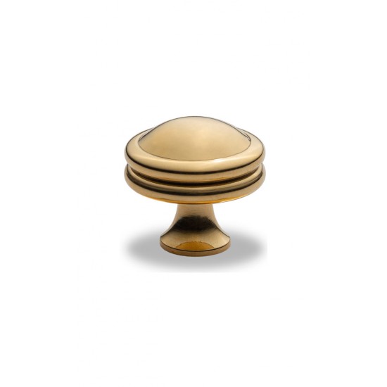 Fluted Art Deco Cabinet Knob