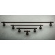 Round T Bar Cabinet Pull Handle with Shaped Stems