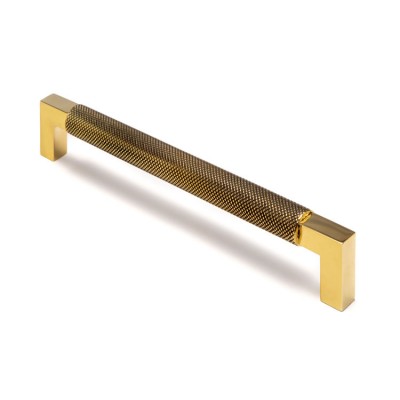 Knurled Bauhaus Style Cabinet Pull