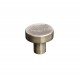 Round Hammered Concave Cabinet Knob