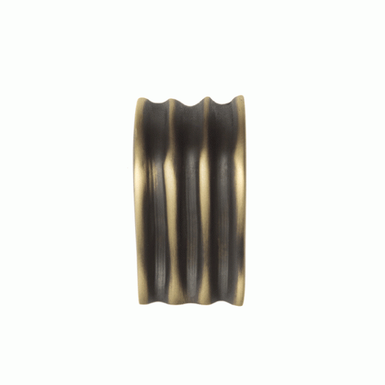 Art Deco Fluted Cabinet Knob